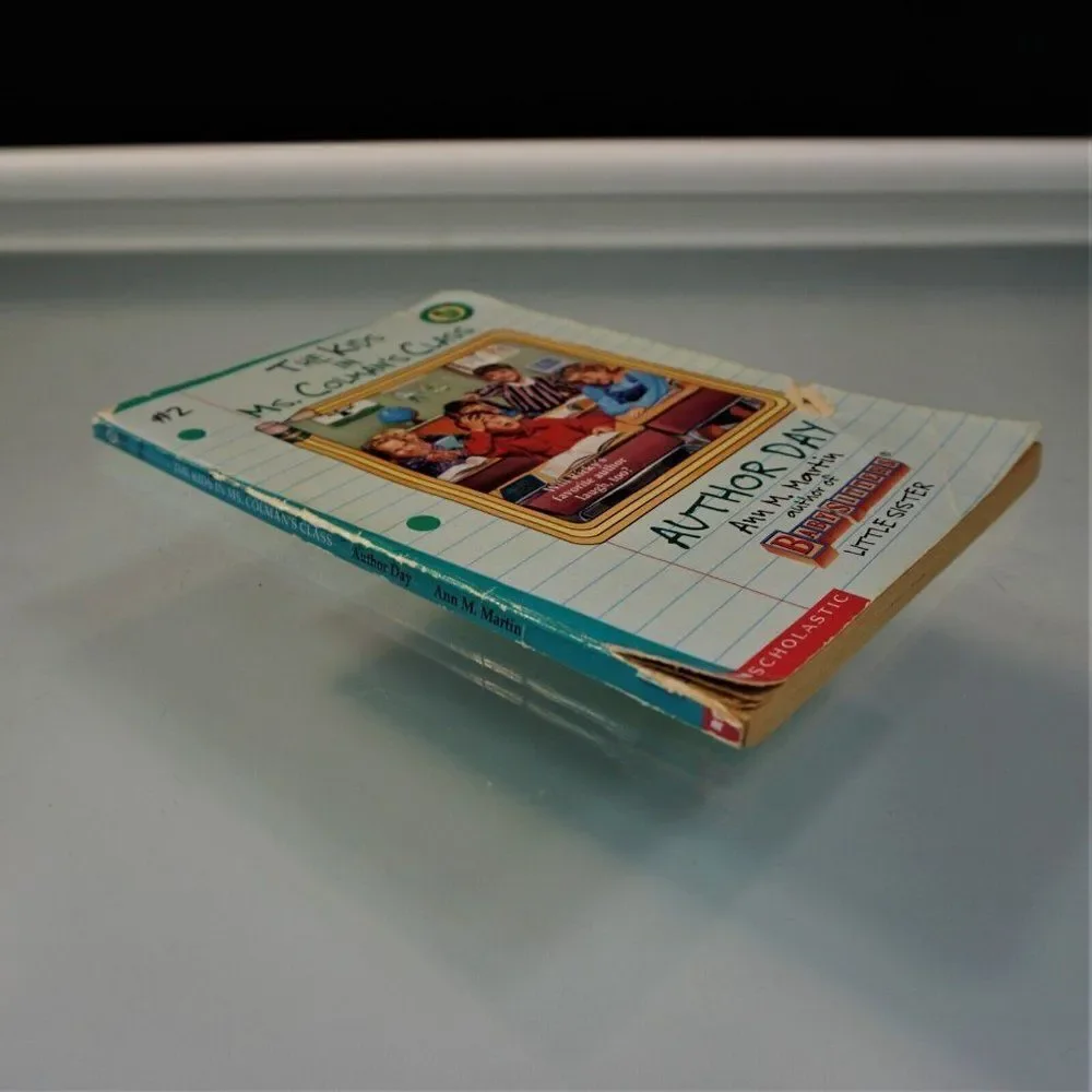 Author Day by Ann M Martin Kids in Ms Colman's Class 1996 Scholastic Paperback